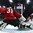 COLOGNE, GERMANY - MAY 20: Canada's Calvin Pickard #31 makes a pad save on Russia's Vladimir Tkachyov #70 during semifinal round action at the 2017 IIHF Ice Hockey World Championship. (Photo by Matt Zambonin/HHOF-IIHF Images)

